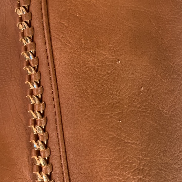 STREET LEVEL Faux Leather Carryall Cognac Bags - Picture 13 of 16